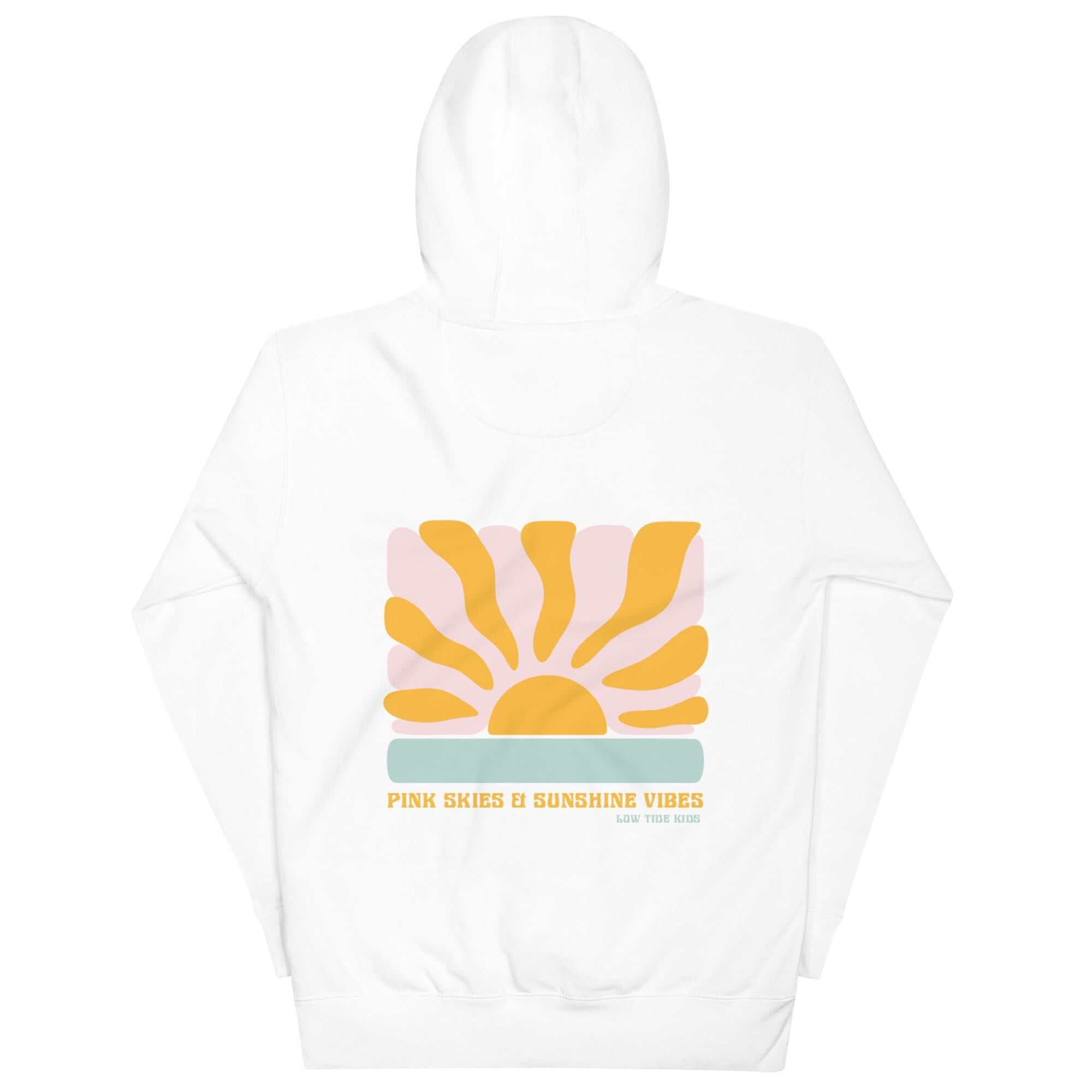Pink Skies & Sunshine Vibes Adult Hoodie