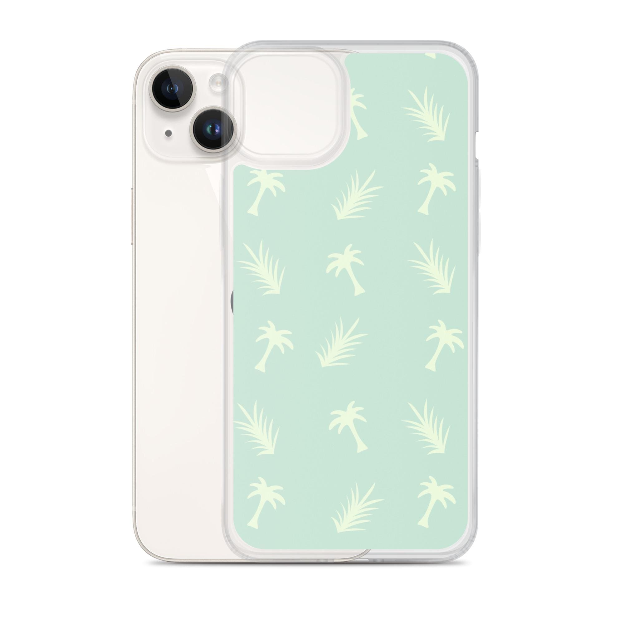 Palm Tree Clear Case for iPhone®