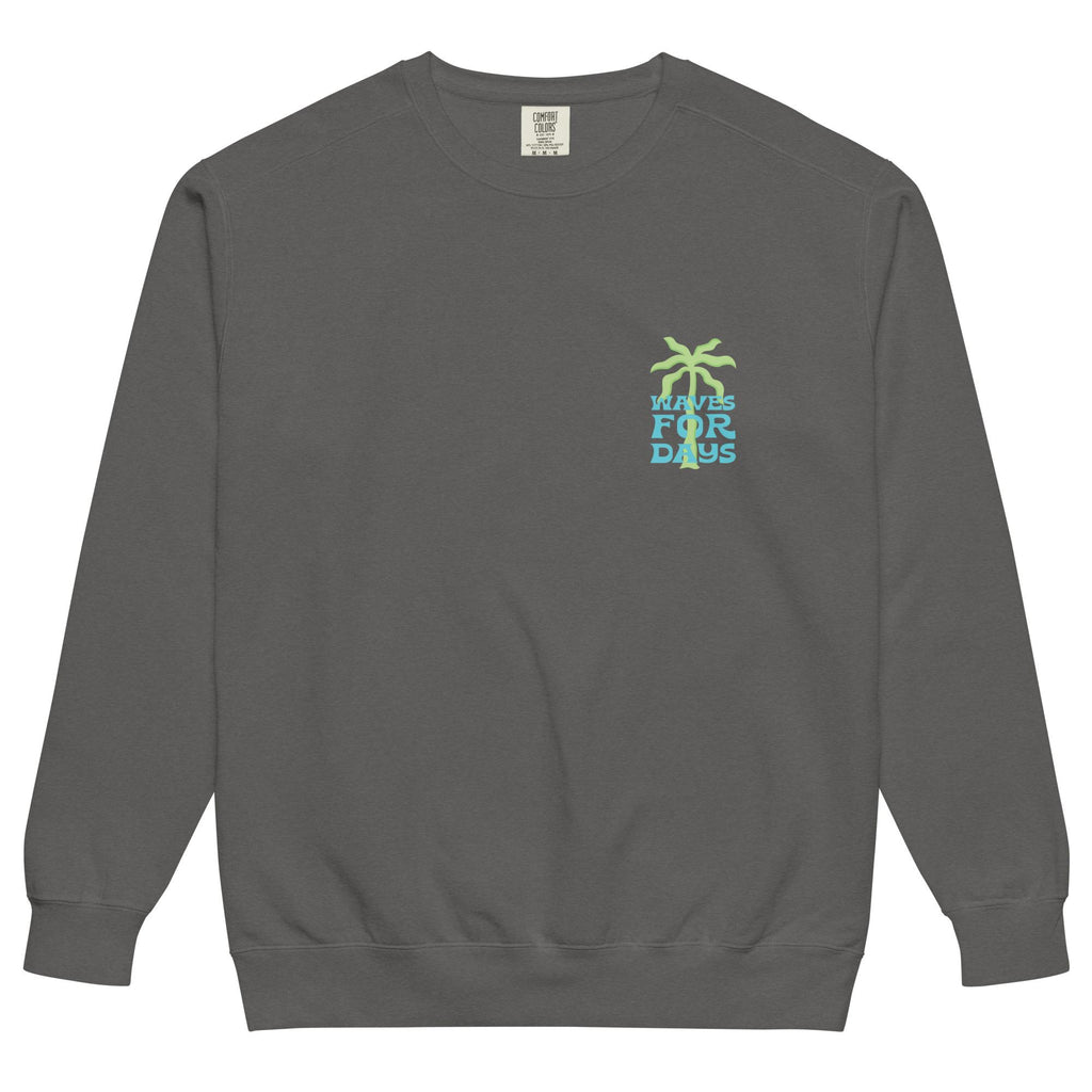 Waves For Days Adult Crew