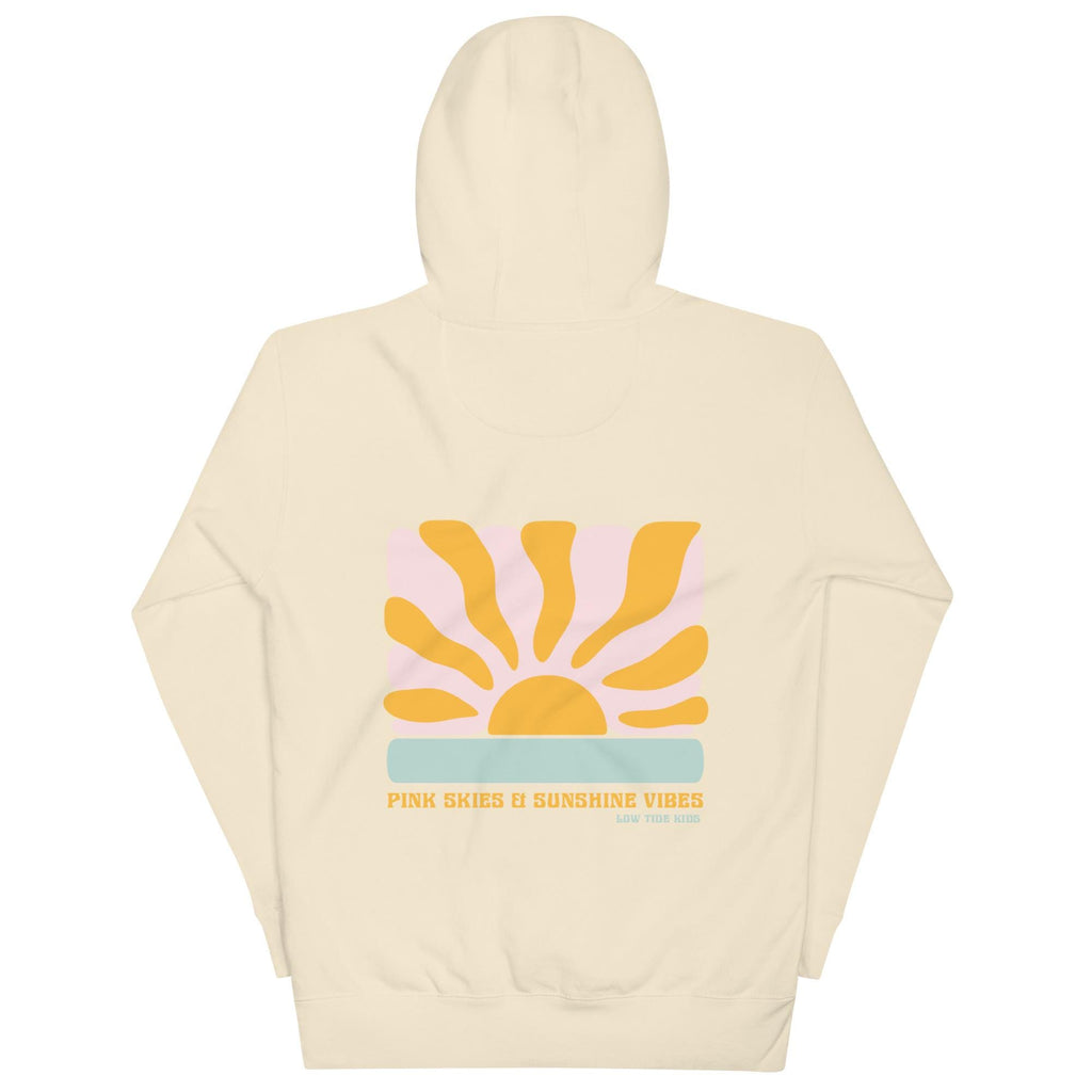 Pink Skies & Sunshine Vibes Adult Hoodie