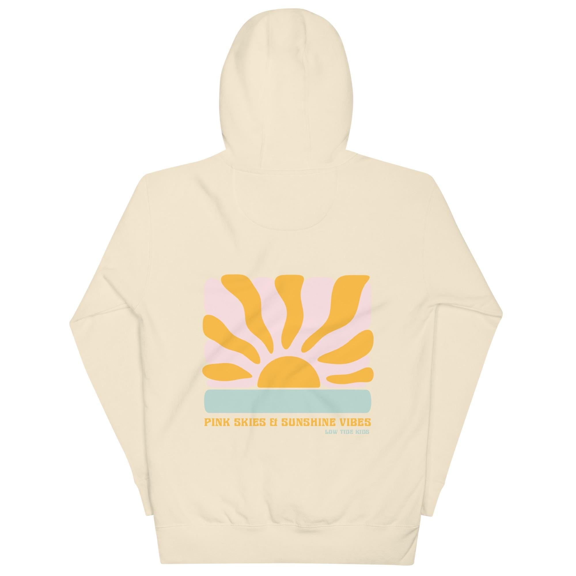 Pink Skies & Sunshine Vibes Adult Hoodie