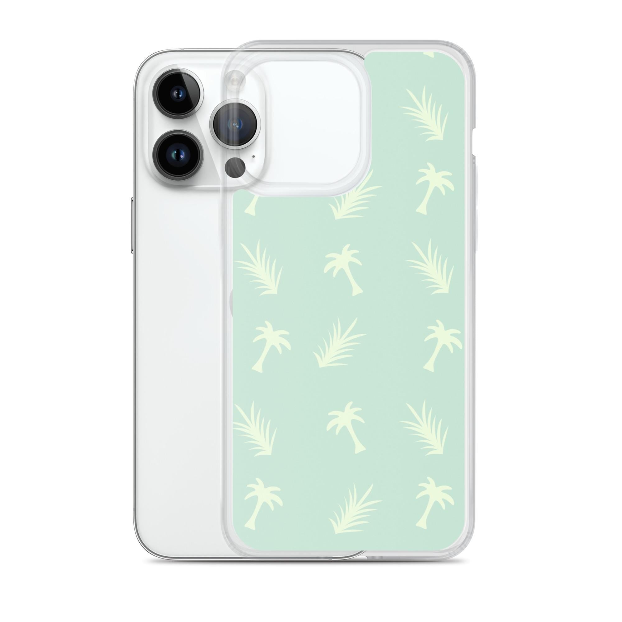 Palm Tree Clear Case for iPhone®