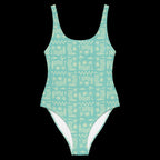 Surfer Print Women's One-Piece Swimsuit