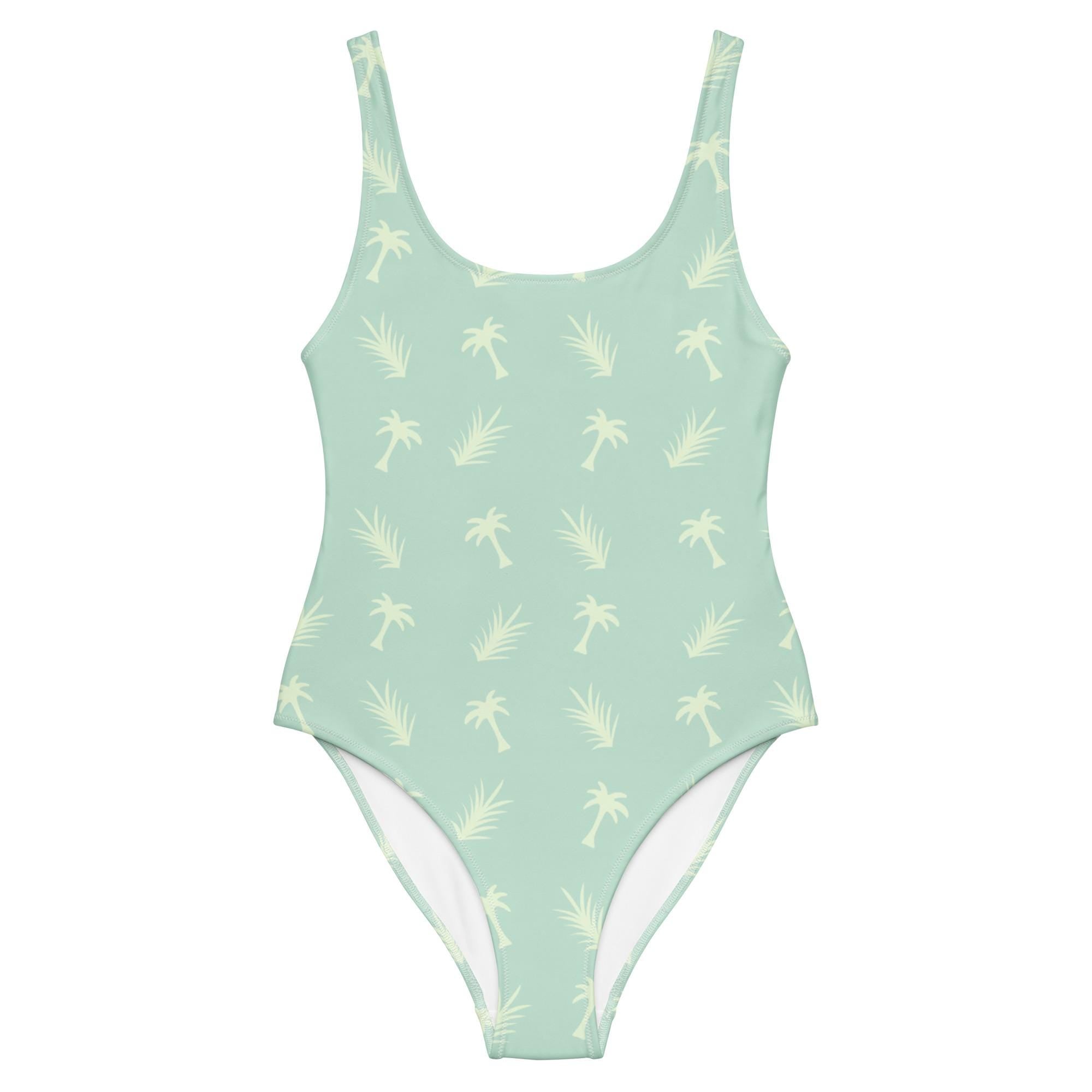 Palm Tree Women's One-Piece Swimsuit