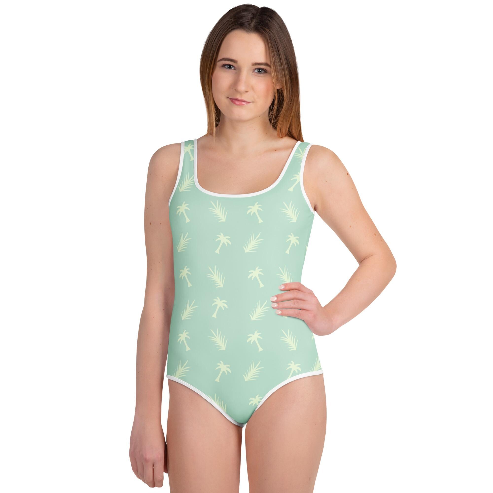 Palm Tree Youth Swimsuit