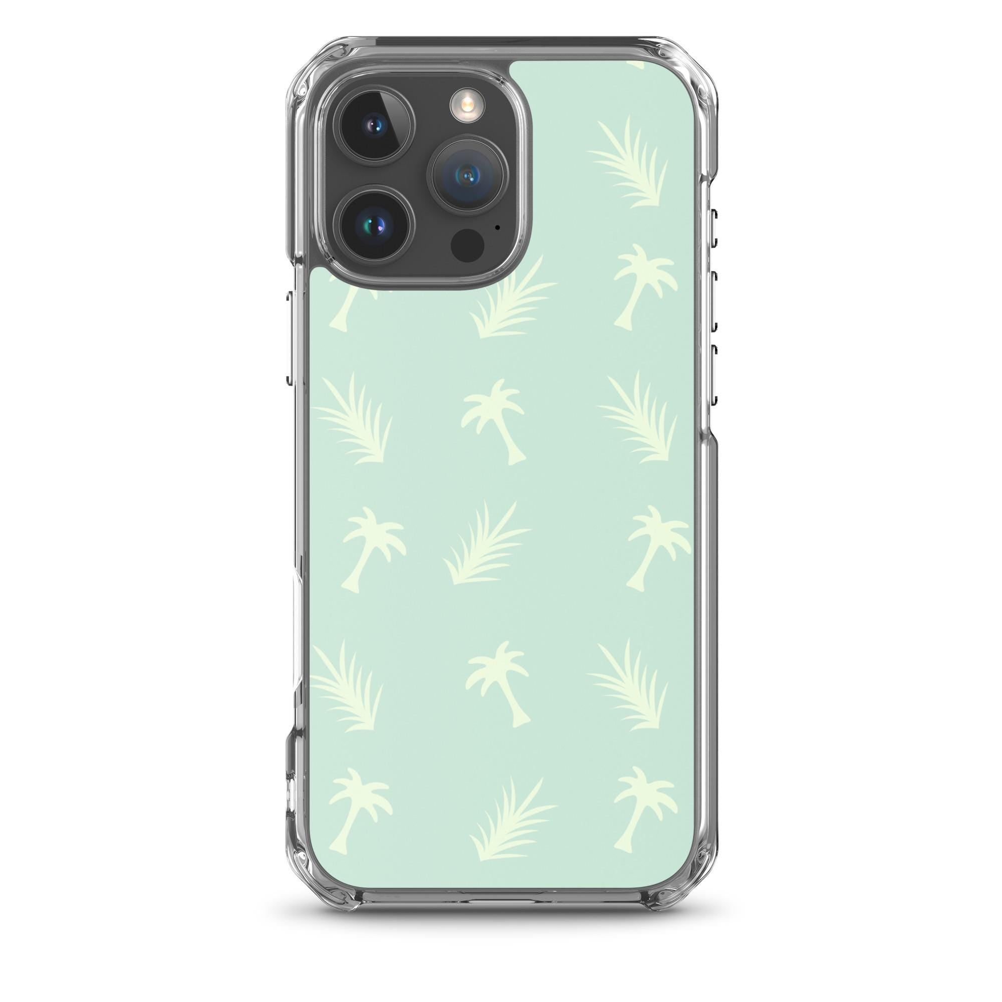 Palm Tree Clear Case for iPhone®