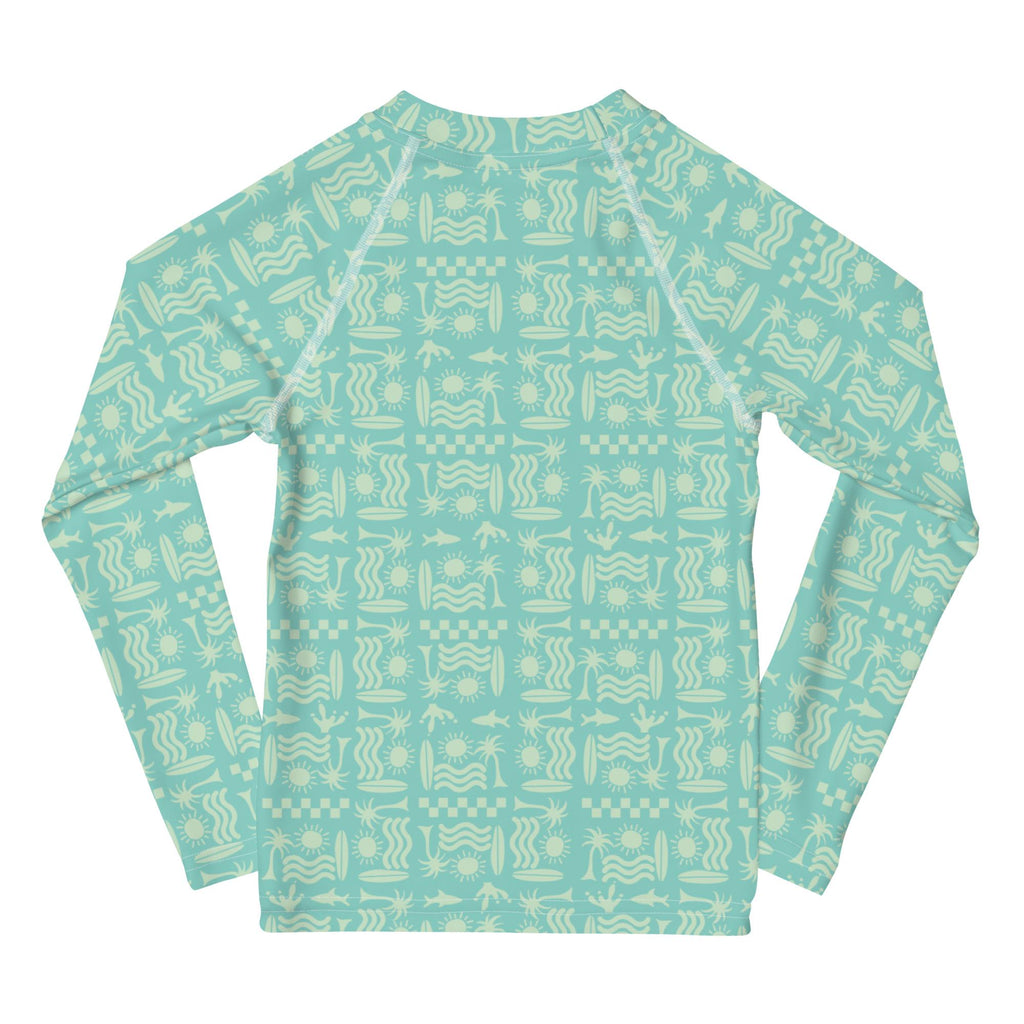 Surfer Print Rash Guard