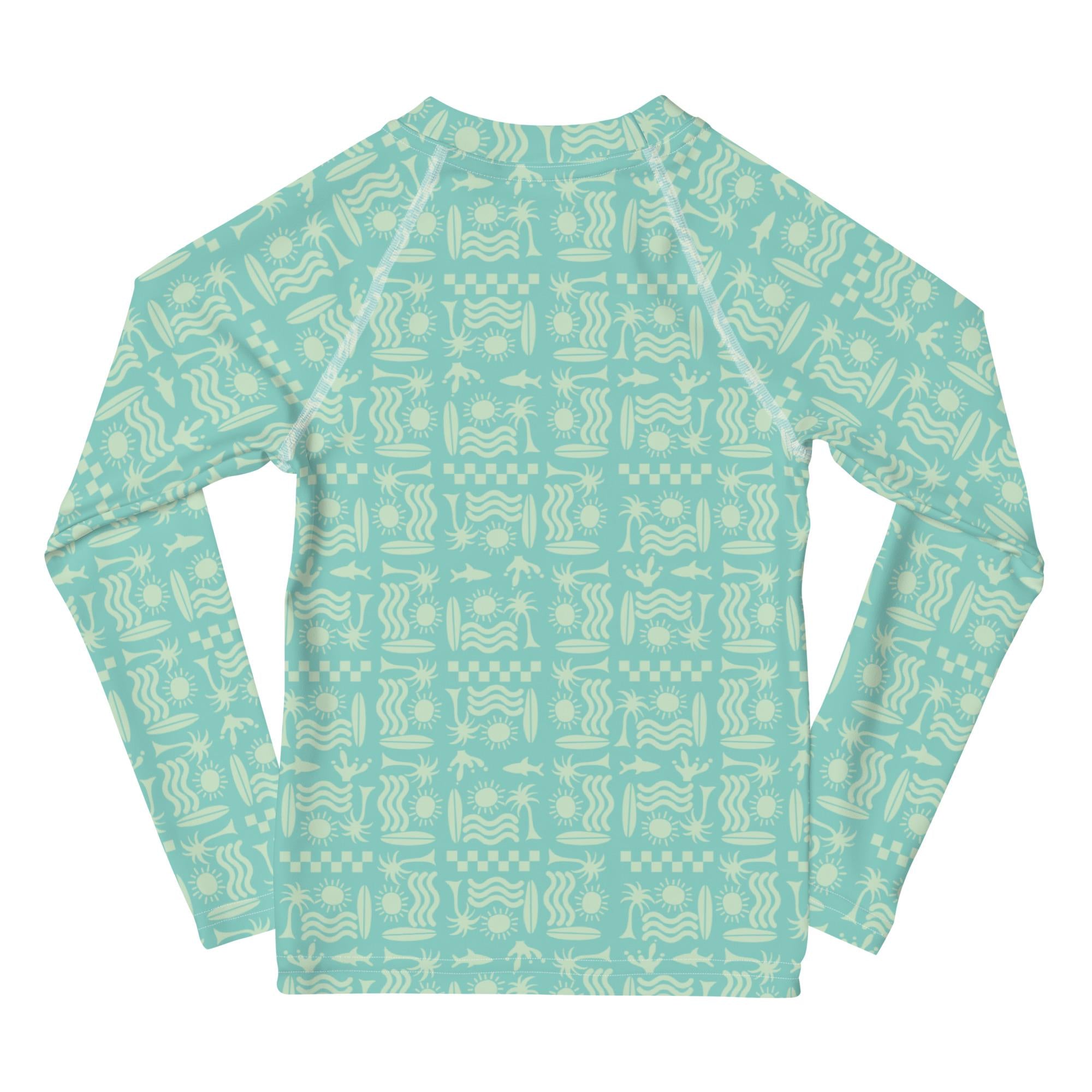 Surfer Print Rash Guard