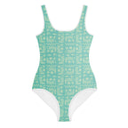 Surfer Print Youth Swimsuit
