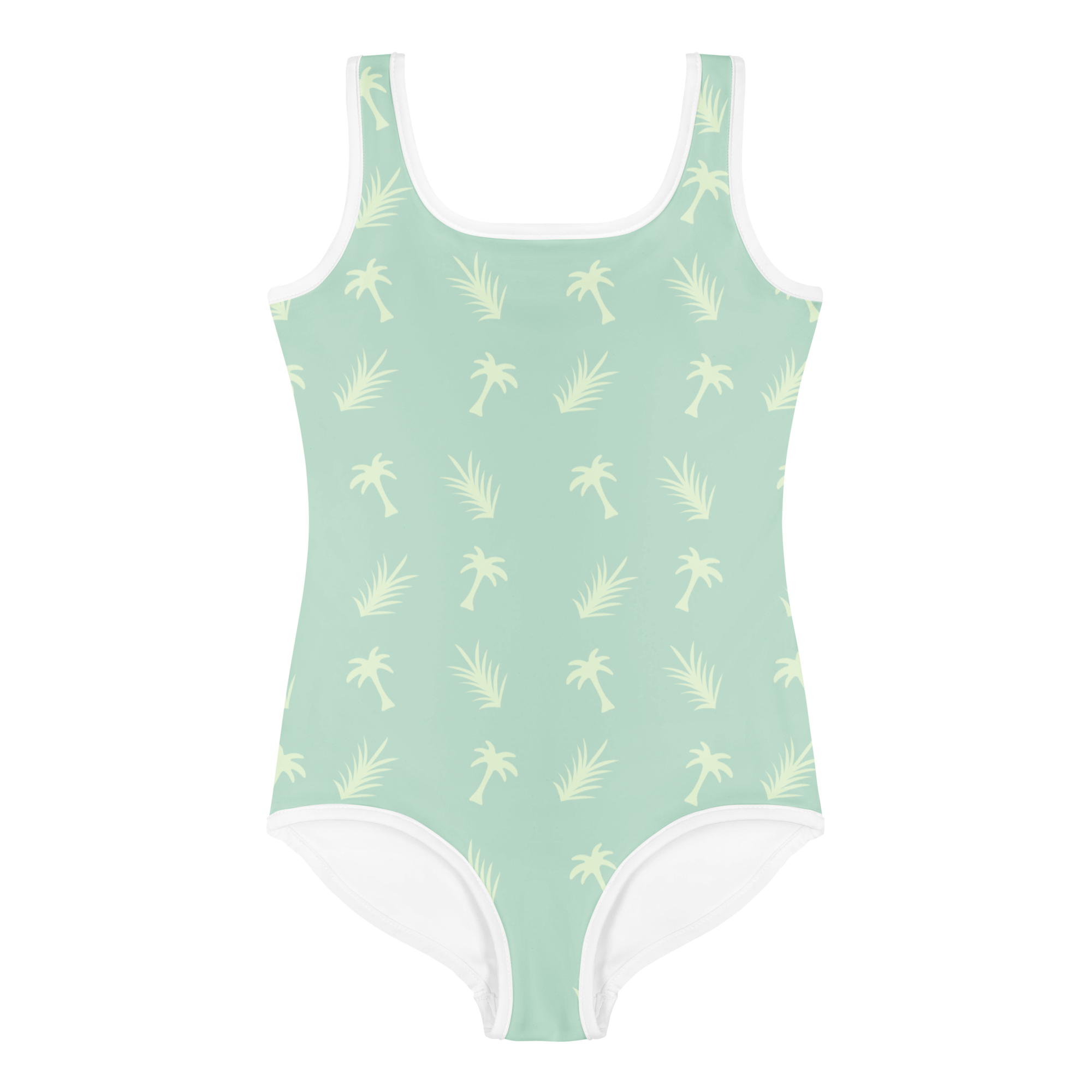 Palm Tree Toddler and Kids Swimsuit