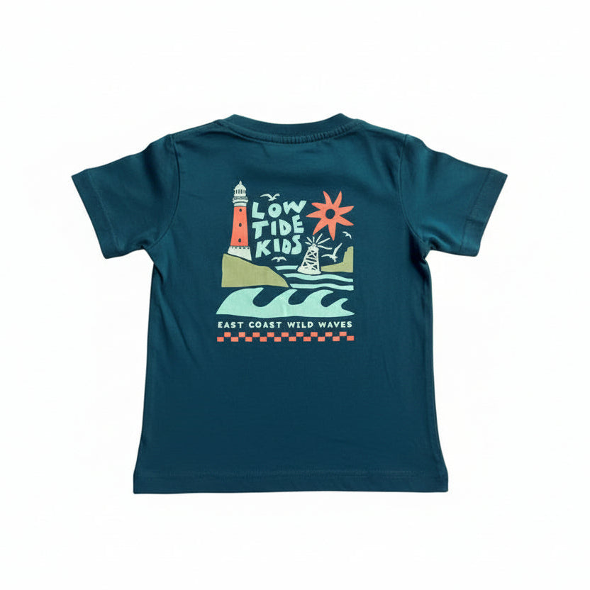 East Coast Wild Waves Tee