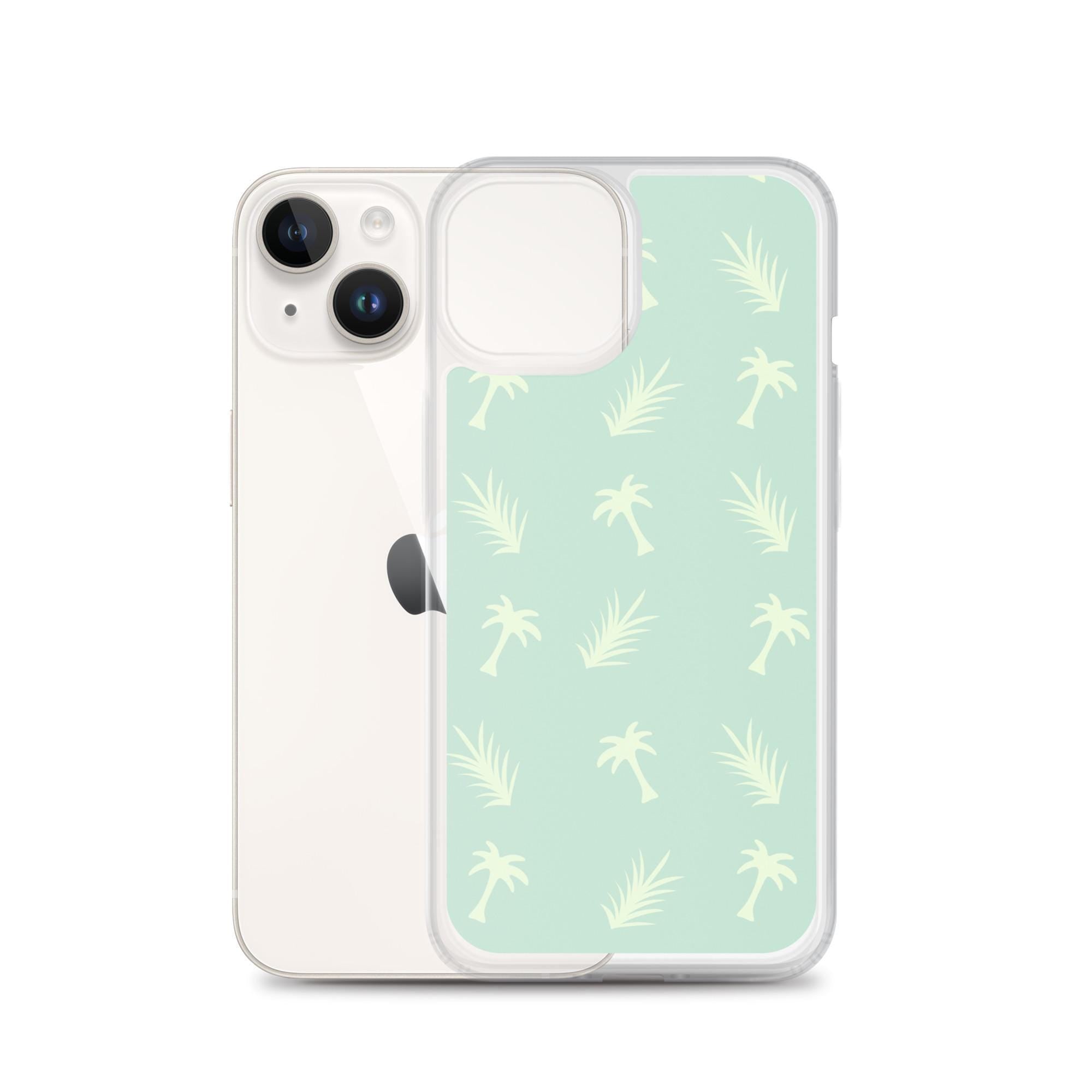 Palm Tree Clear Case for iPhone®