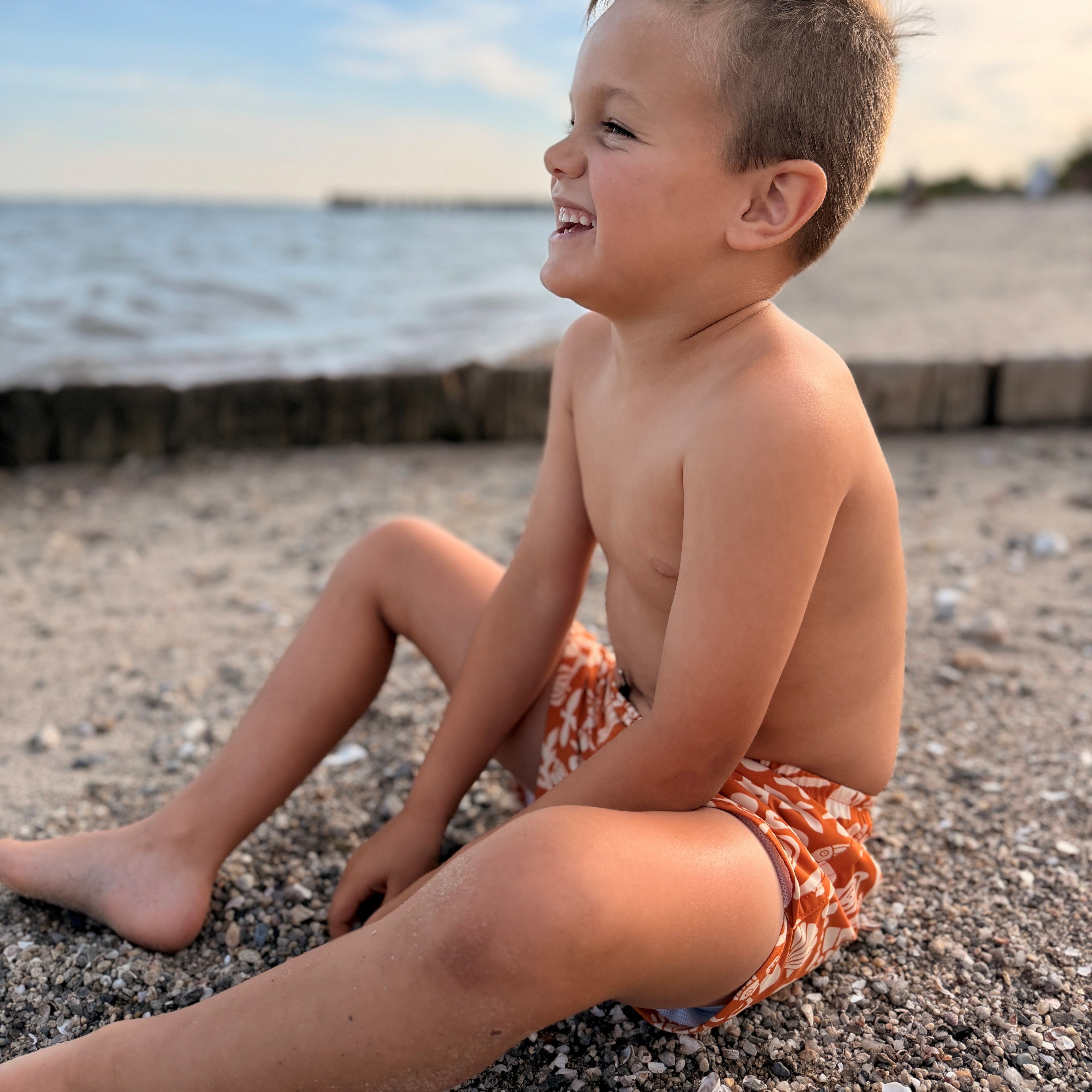 PRE-ORDER: Iconic Coastline Swim Trunks